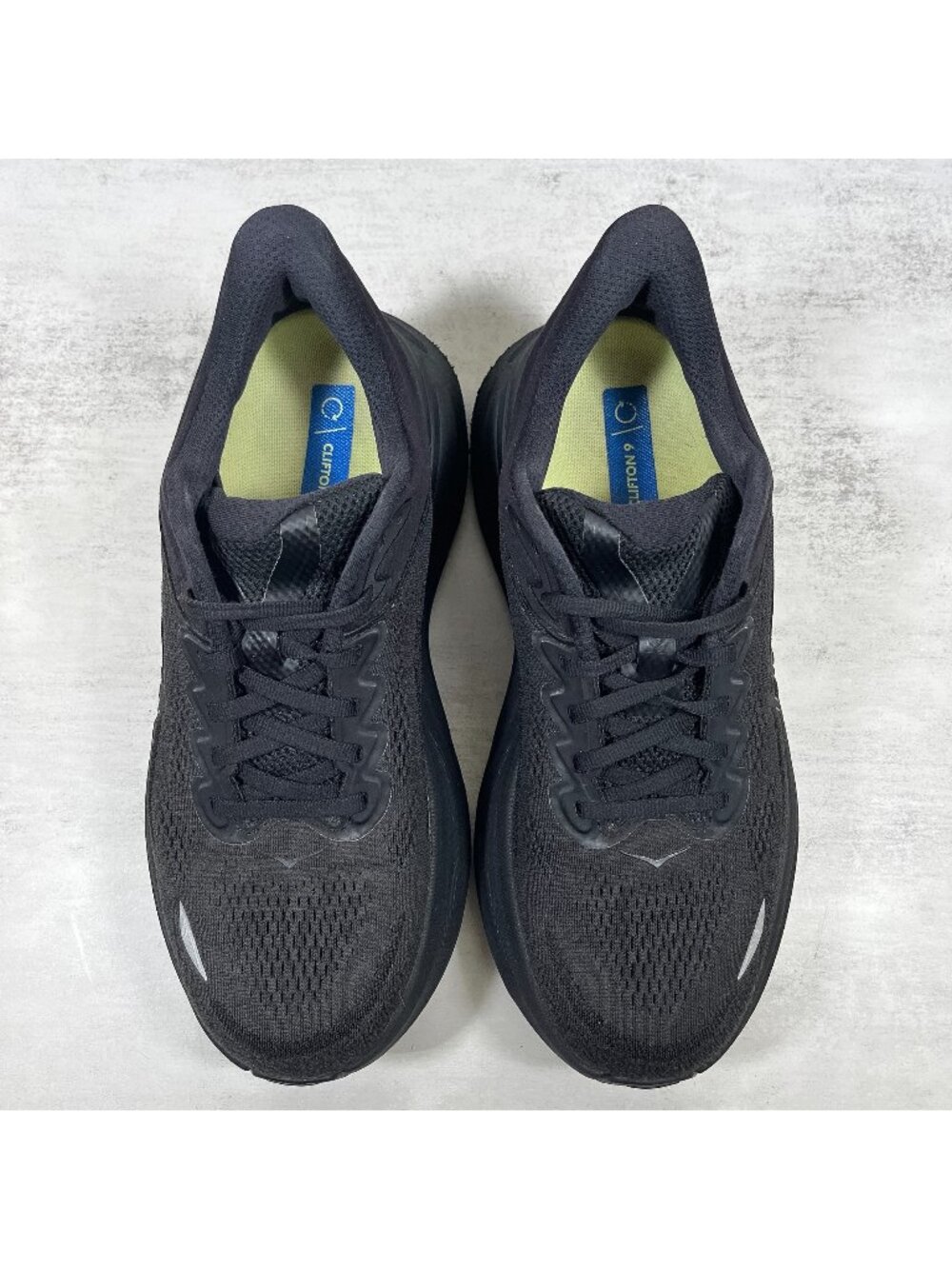 Hoka One One Bondi 9 Running Shoes - Women's Size 9.5 D Wide - Black - Picture 8 of 10